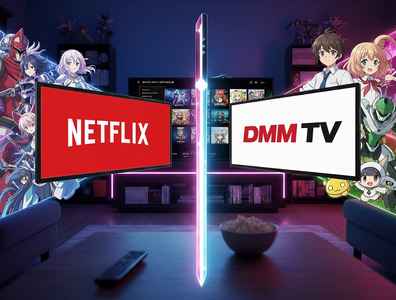 【2025年版】DMM TVとNetflixを徹底比較！どっちがおすすめ？